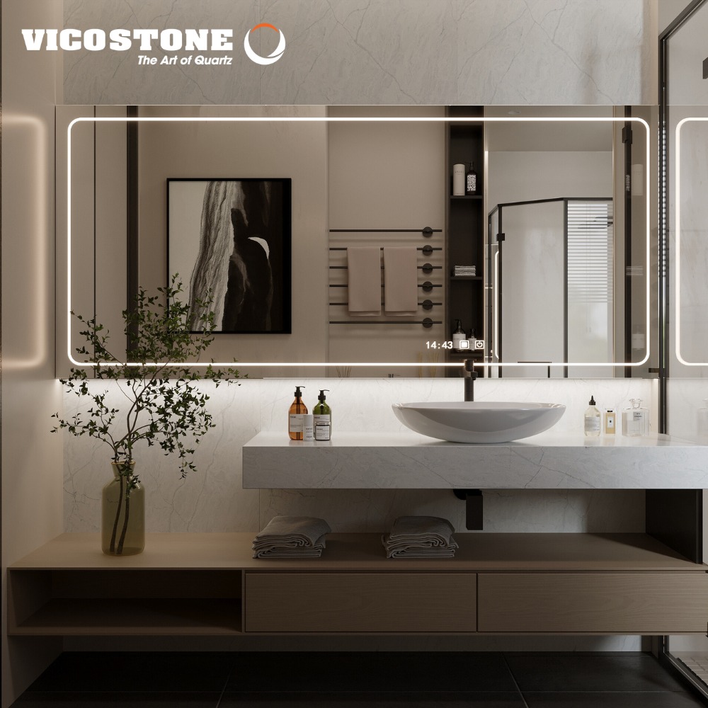 đá Vicostone làm Lavabo tại Ninh Bình