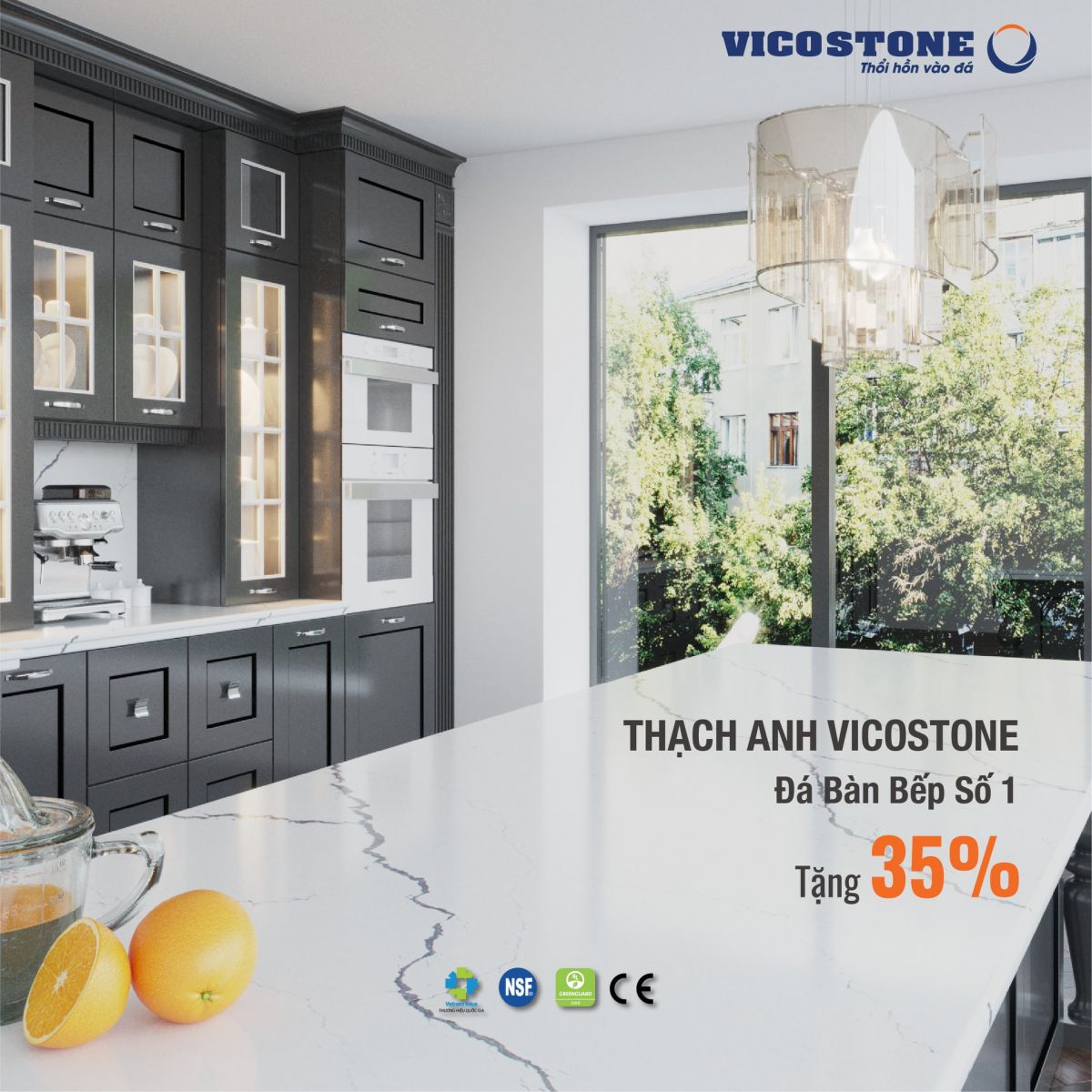 Ưu điểm của đá Vicostone Ninh Bình