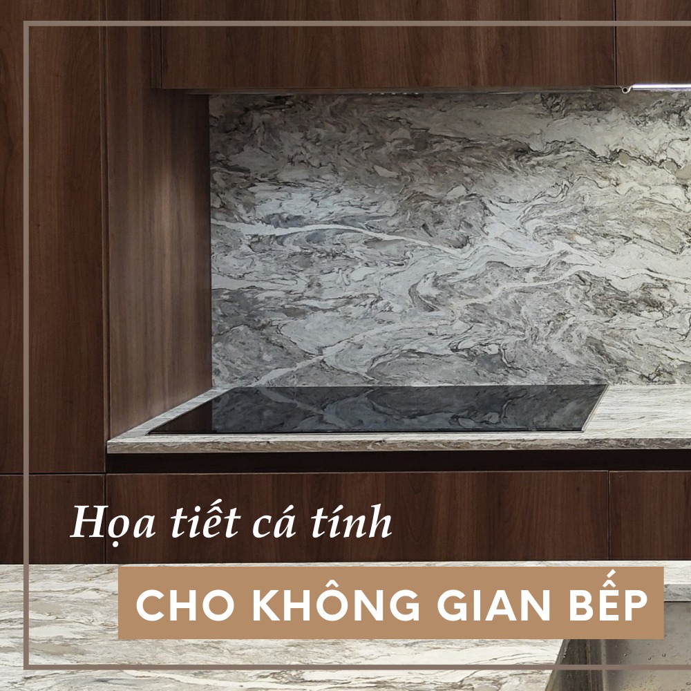 Đá thạch anh Vicostone BQ7702 Mang đến cho bạn vẻ đẹp huyền bí và đầy mê hoặc của đại dương